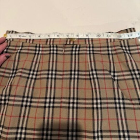Burberry London VINTAGE Nova Check Wool Pencil Skirt – Size US 8 / UK 10 - Picture 11 of 13